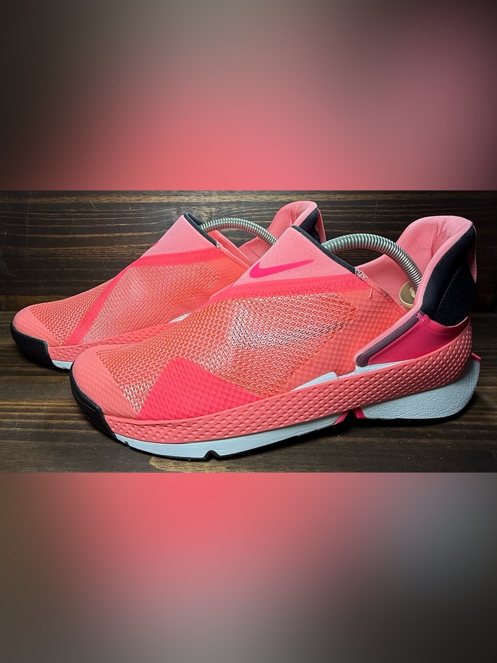 Nike Flyease Men’s Size 9.5 Shoes Pink Gaze Athletic Sneakers